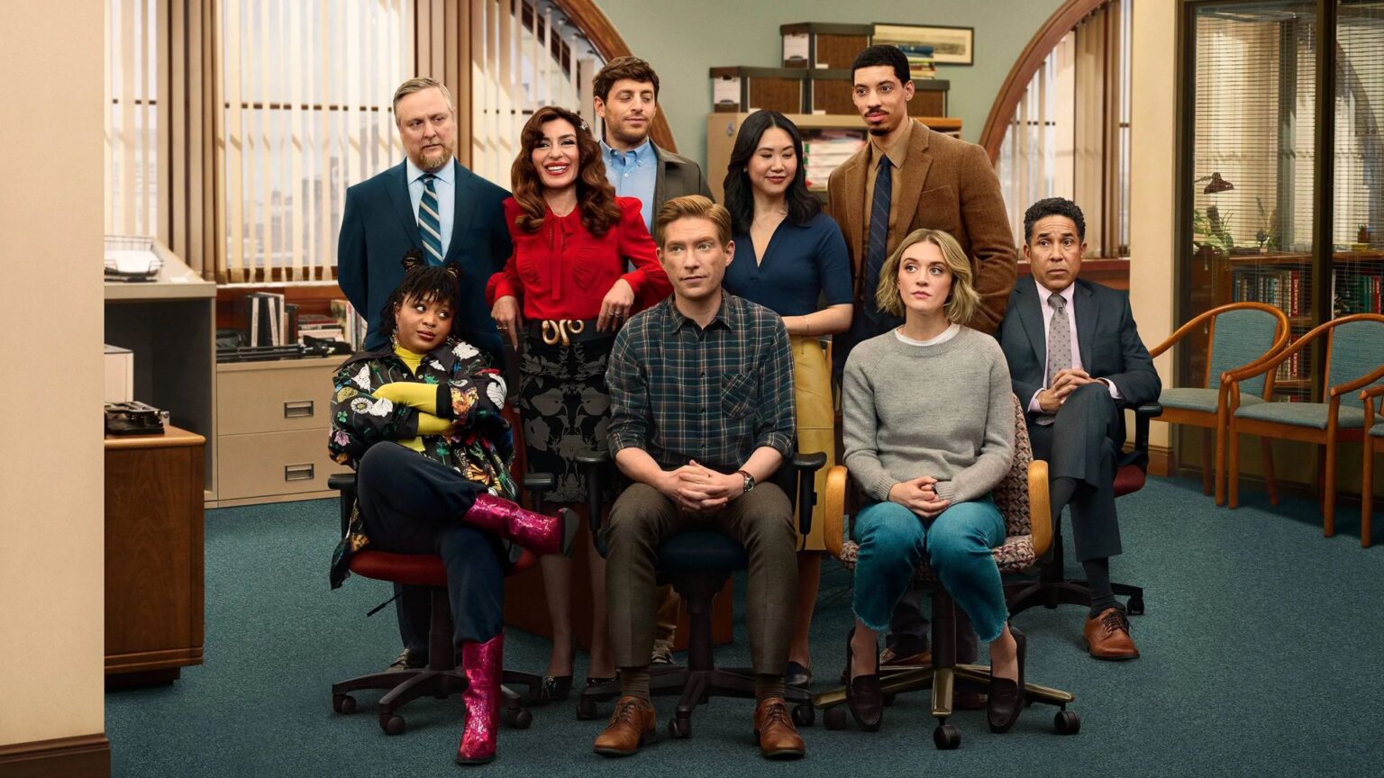 Una scena di The Paper (Fonte: Sky)