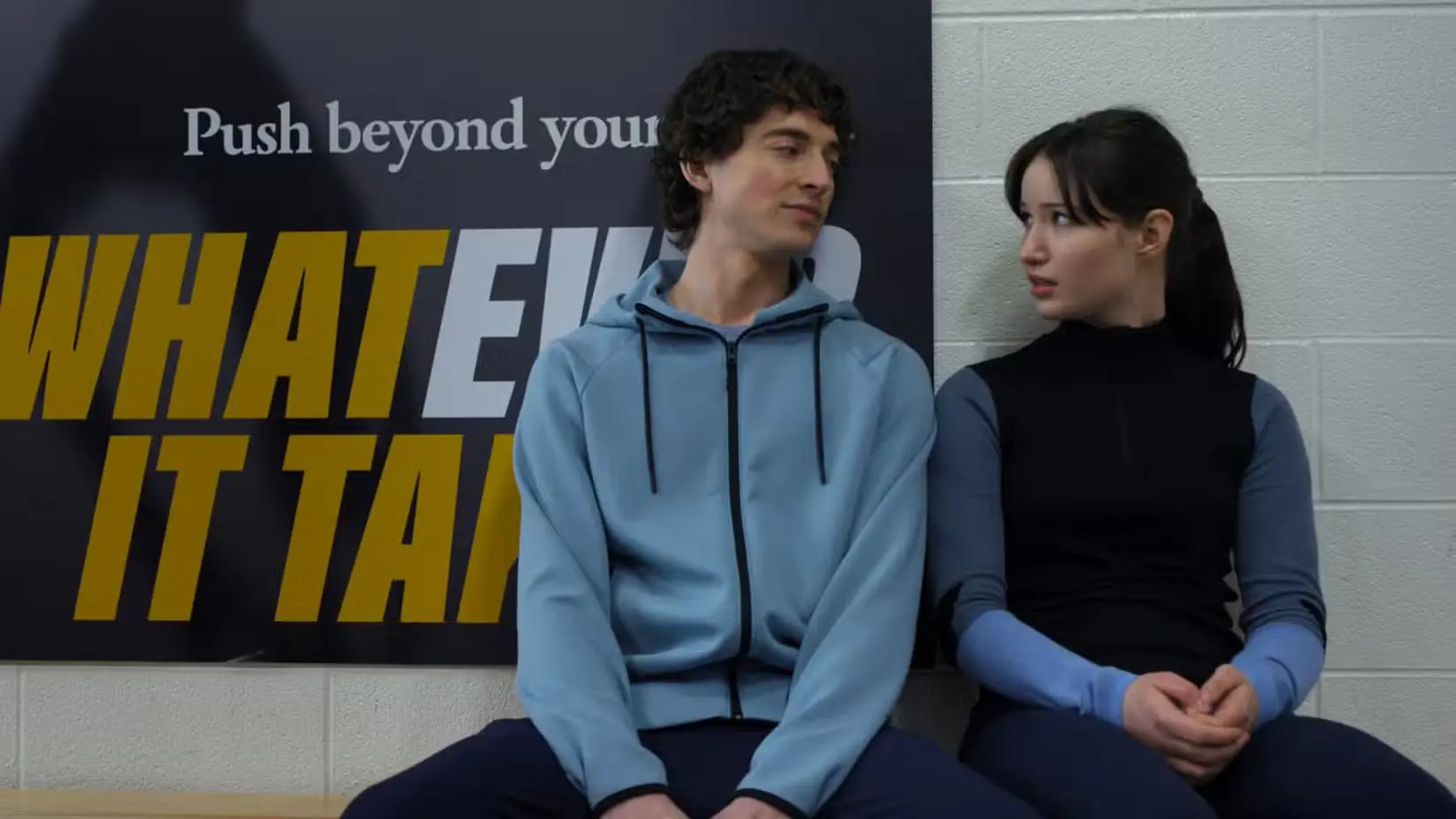 Una scena di Finding Her Edge.