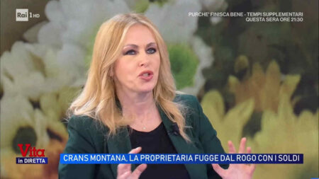 Roberta Bruzzone a La vita in diretta