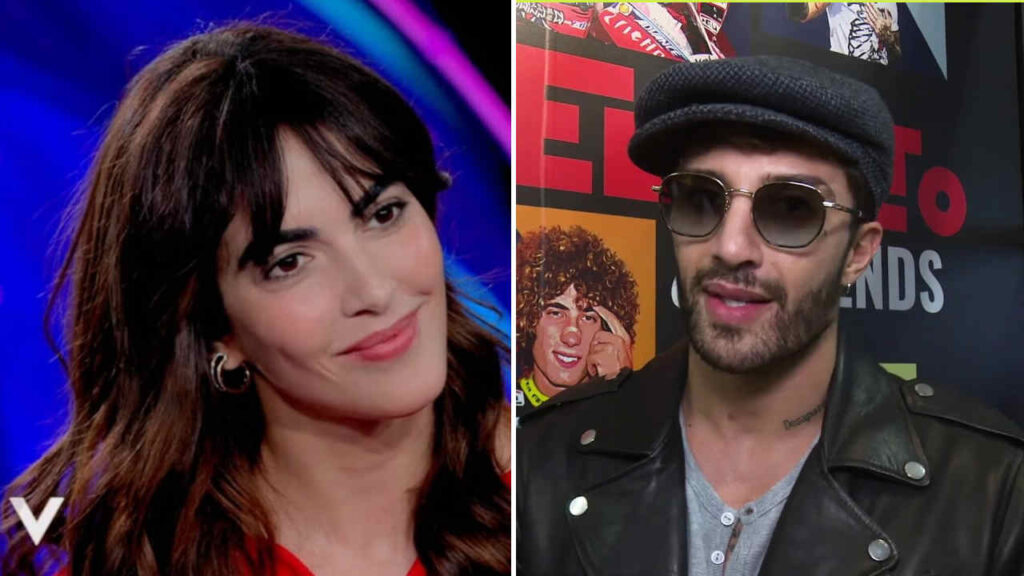 Rocio Munoz Morales e Andrea Iannone