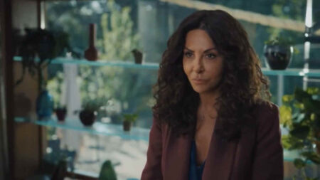 Sabrina Ferilli nella fiction A testa alta - il coraggio di una donna