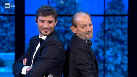 Stefano De Martino e suo padre Enrico