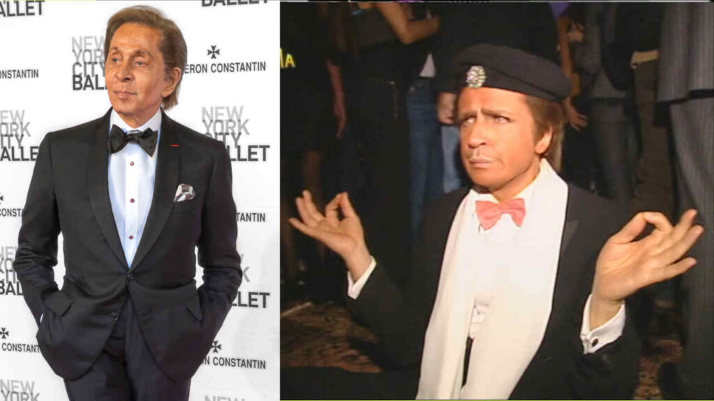 Valentino Garavani e Dario Ballantini