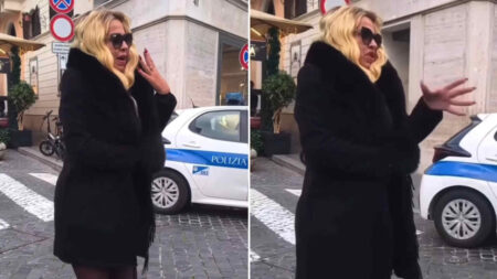 Valeria Marini, la richiesta al cameraman durante l’addio a Valentino scatena polemiche online (VIDEO) Valeria Marini
