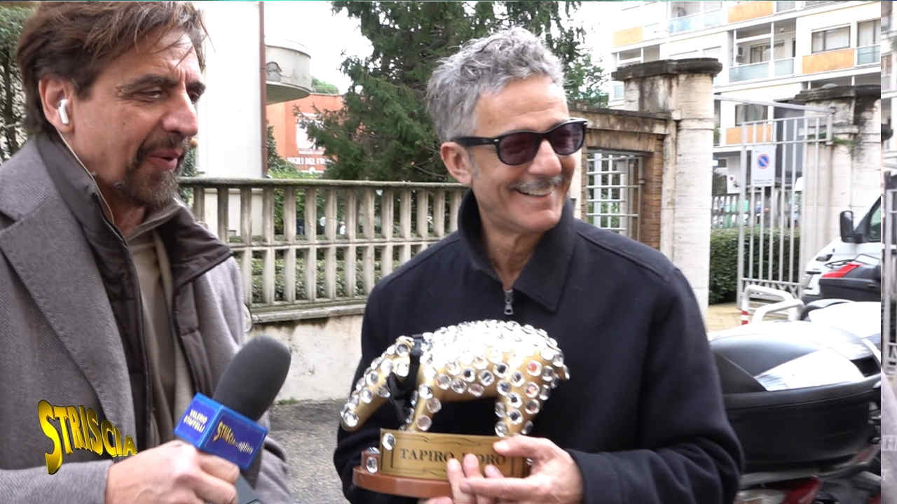 Fiorello e Valerio Staffelli a Striscia la Notizia