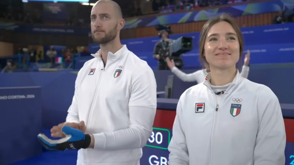 Stefania Costantini e Amos Mosaner stanno insieme? La verità sulla coppia d’oro del curling Stefania Costantini e Amos Mosaner a Milano - Cortina 2026 (fonte: Youtube)