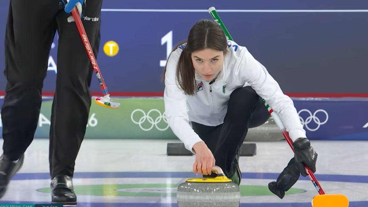 Stefania Costantini a Milano - Cortina 2026 (fonte: Youtube)