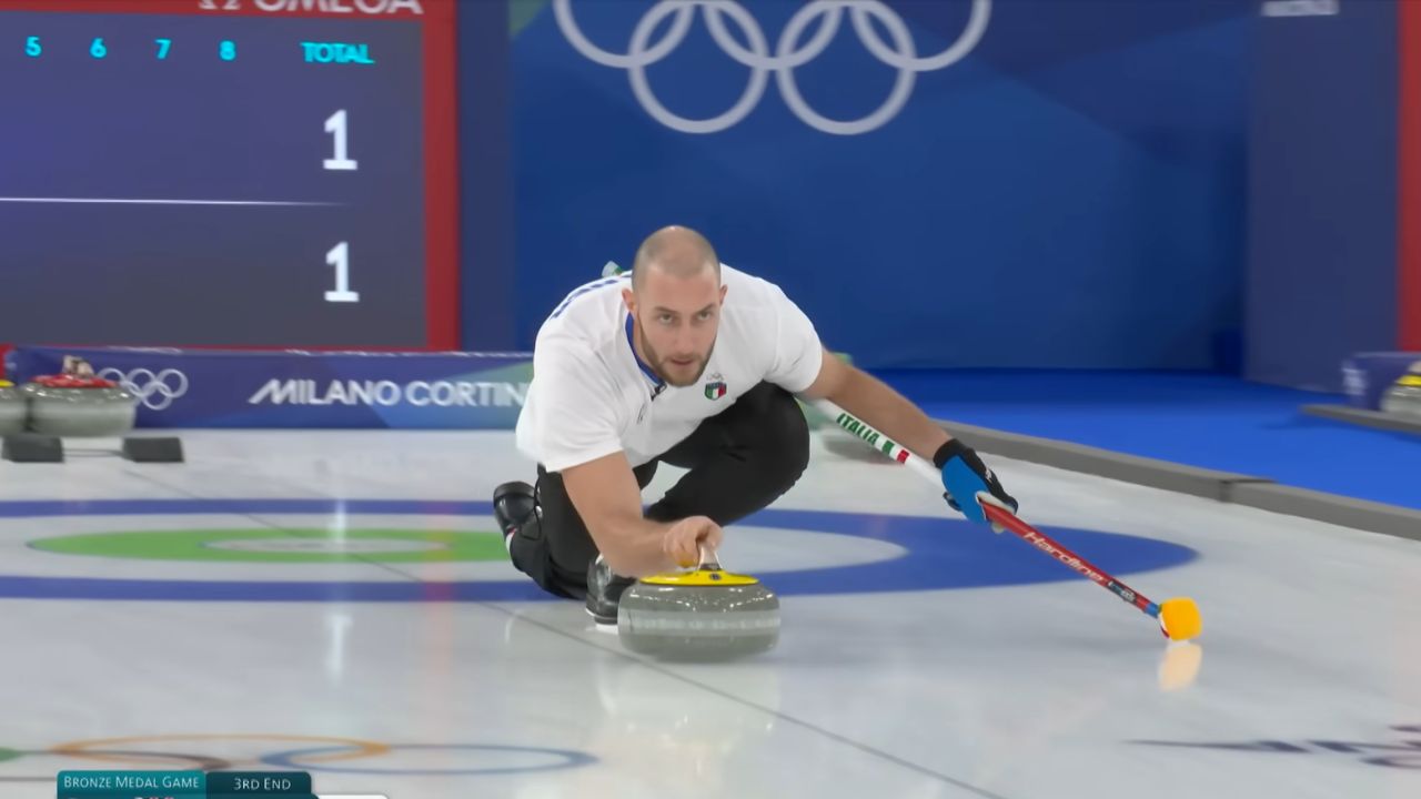 Amos Mosaner a Milano - Cortina 2026 (fonte: Youtube)