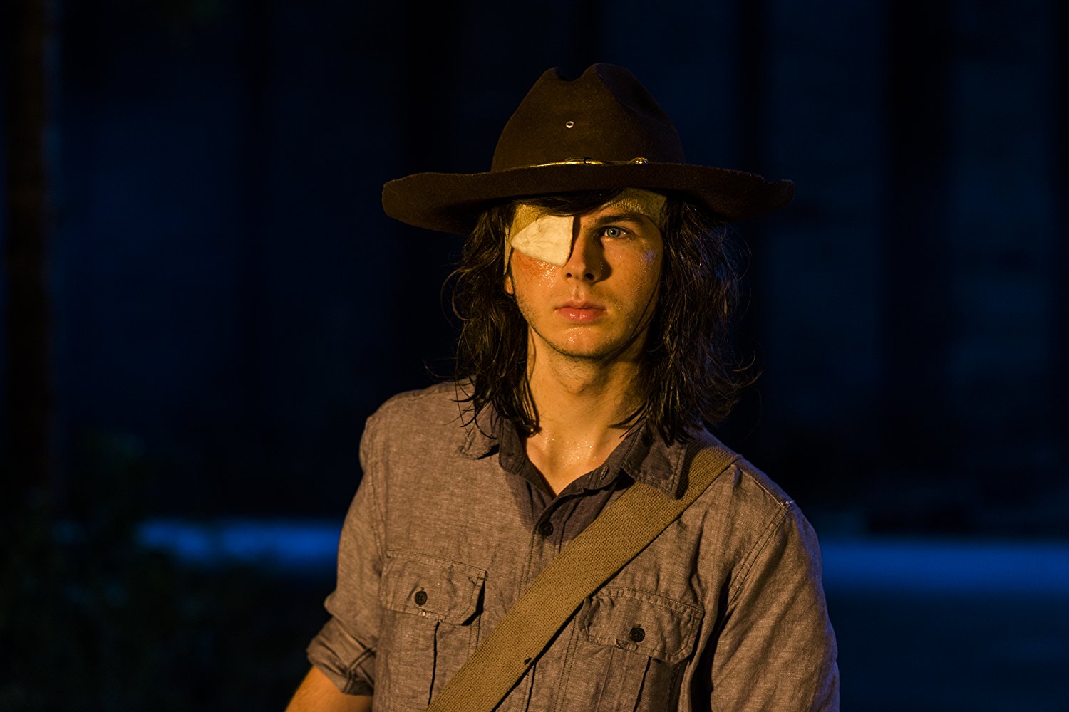 Carl Grimes in The Walking Dead