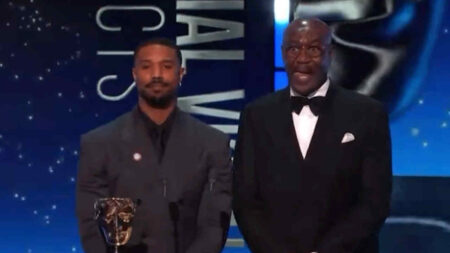 Michael B. Jordan e Delroy Lindo ai BAFTA 2026