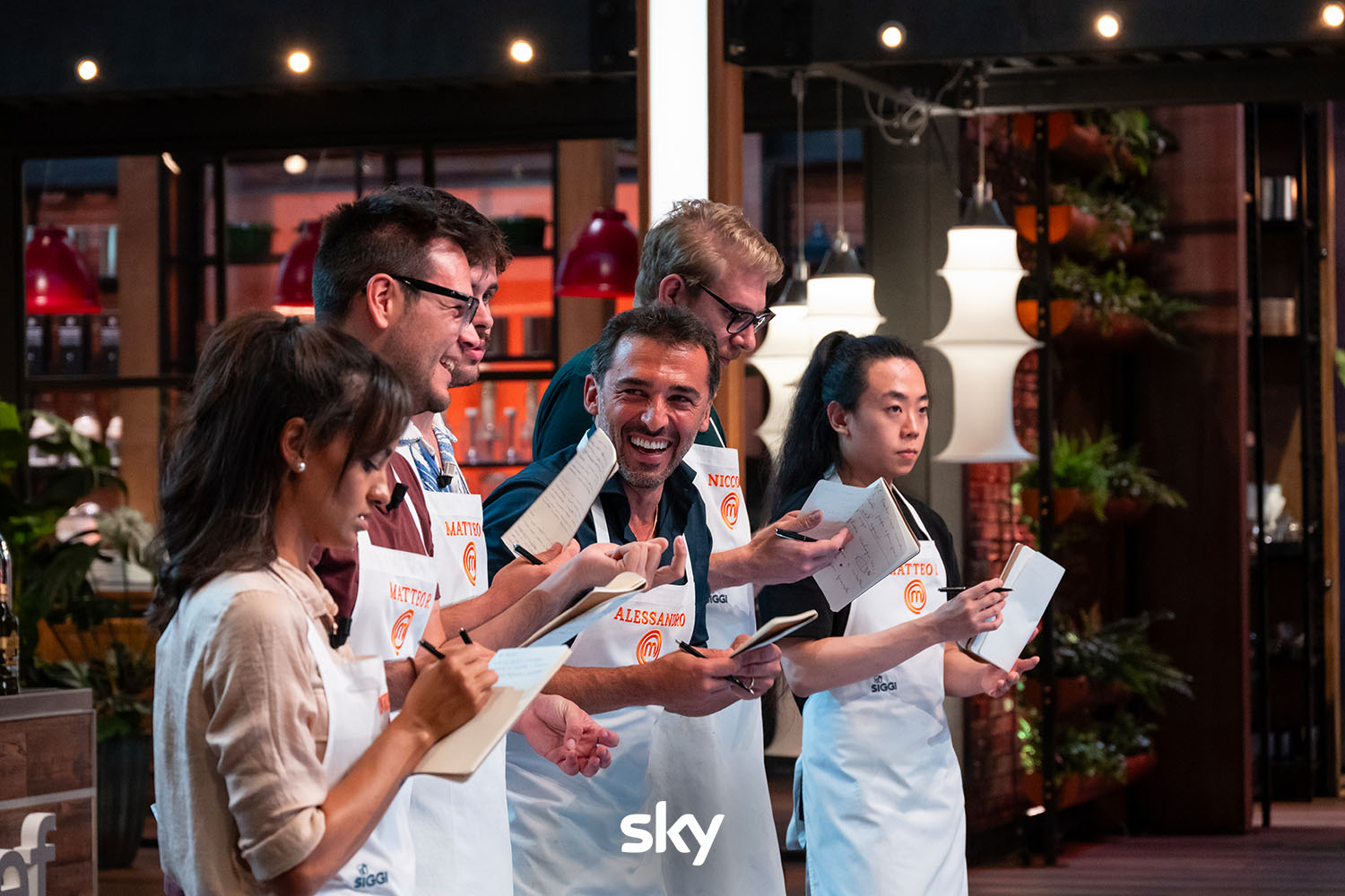 Una scena dell'ultima puntata di MasterChef (fonte: Sky)