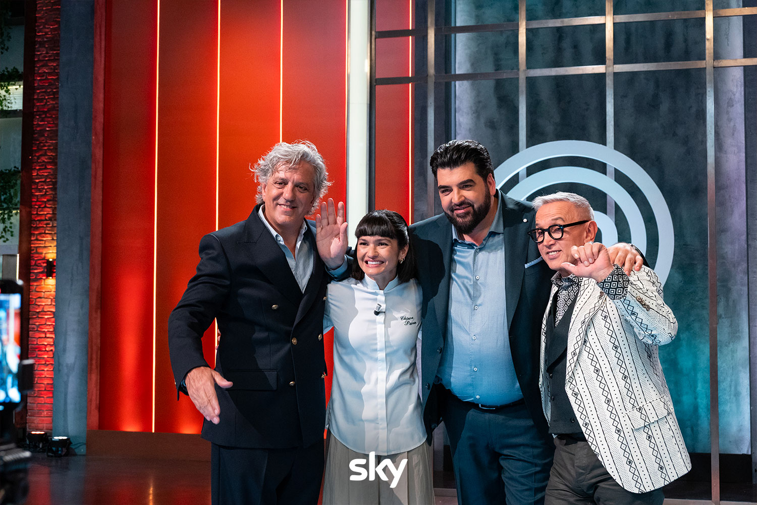 Una scena dell'episodio di ieri di Masterchef (Fonte: Sky)