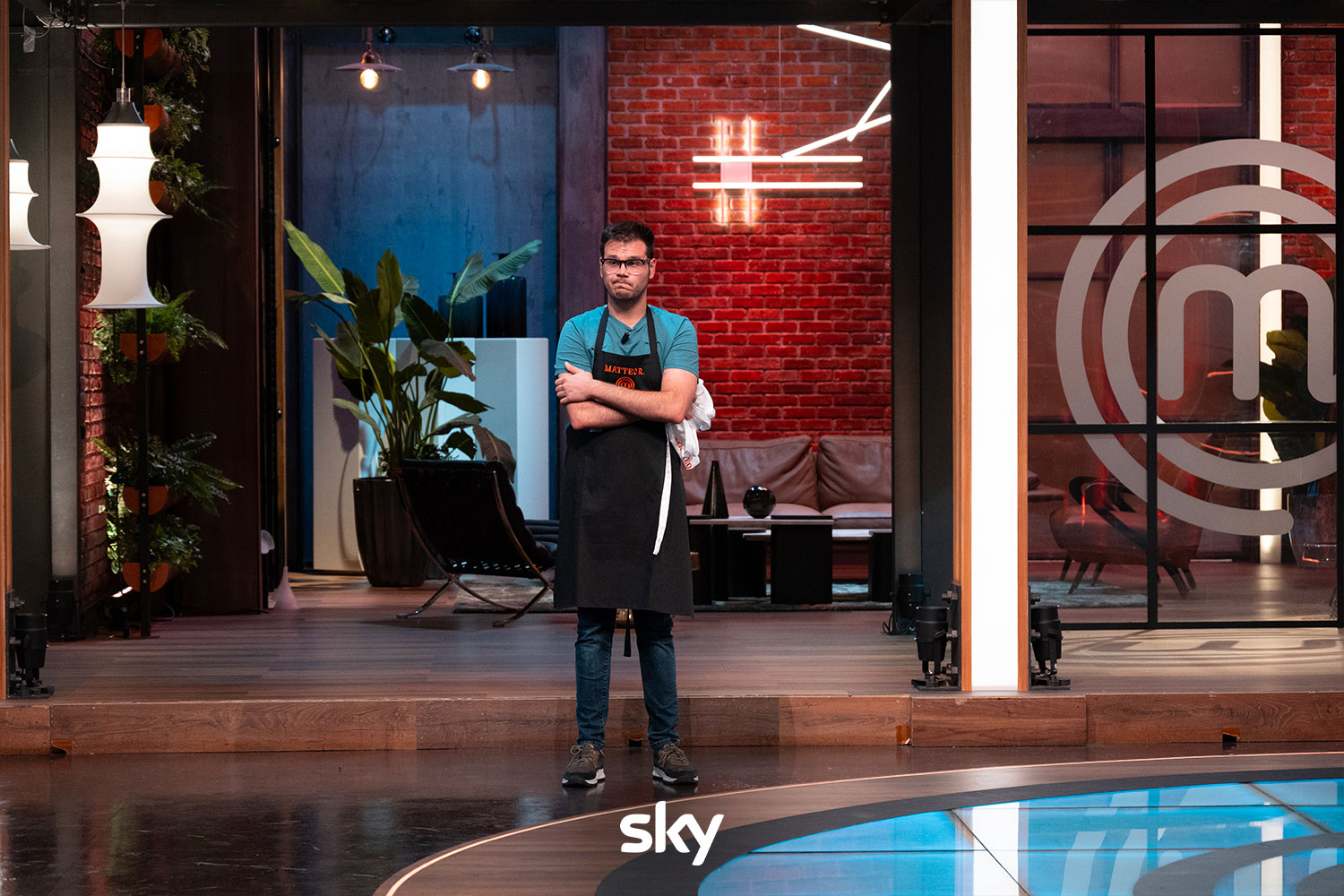 Una scena dell'episodio di ieri di Masterchef (Fonte: Sky)