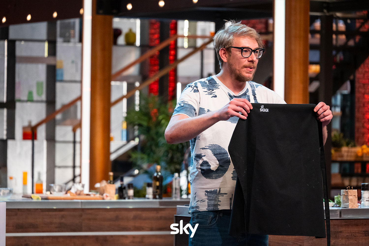 Una scena dell'episodio di ieri di Masterchef (Fonte: Sky)