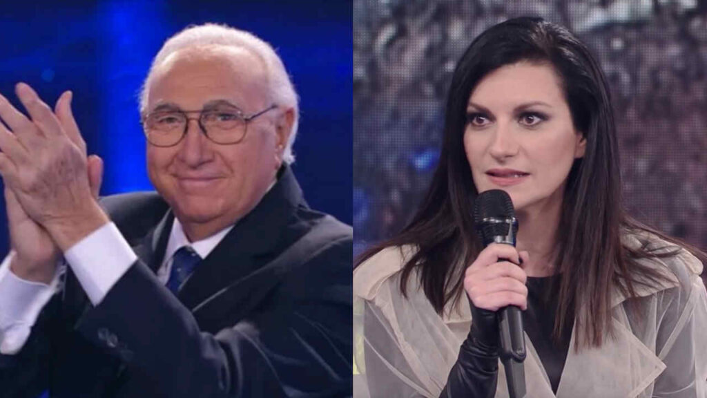 Laura Pausini e Pippo Baudo