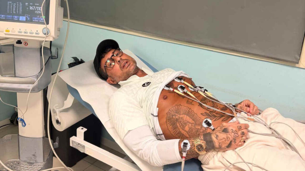 Fabrizio Corona in ospedale