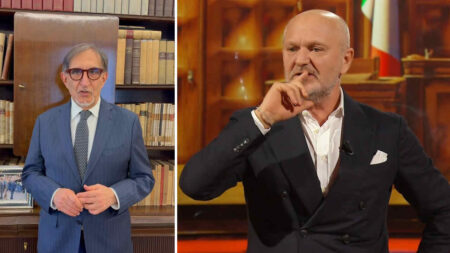 Ignazio La Russa e Andrea Pucci