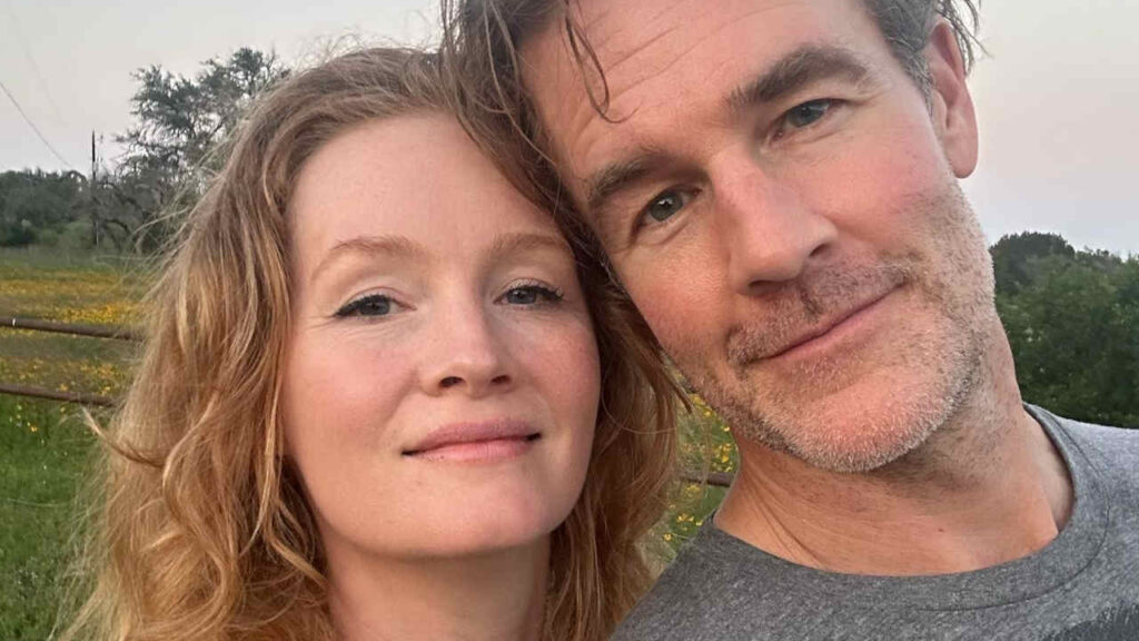 James Van Der Beek e sua moglie Kimberly