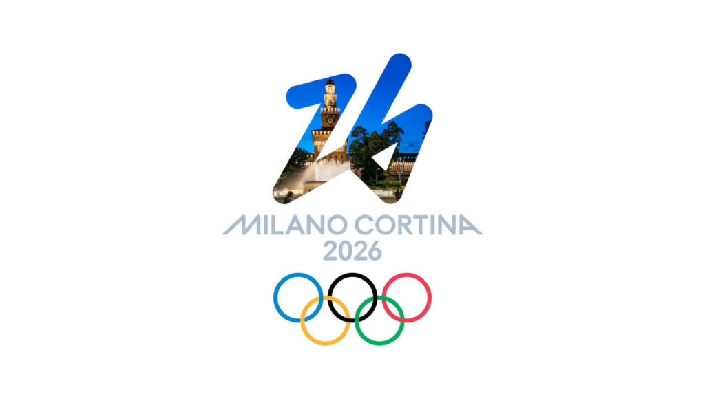 Logo Olimpiadi di Milano-Cortina 2026