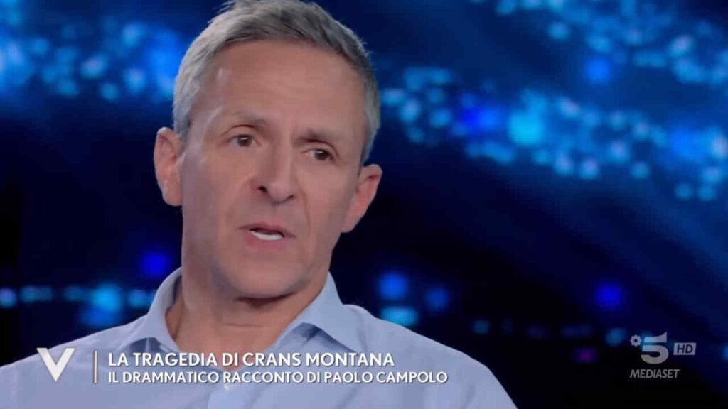 “Lì dentro poteva esserci mia figlia”: il racconto choc dell’eroe di Crans-Montana Paolo Campolo a Verissimo