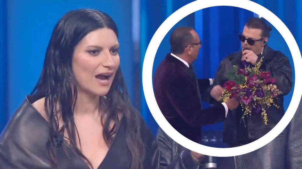 Laura Pausini e Gianluca Grignani a Sanremo 2026