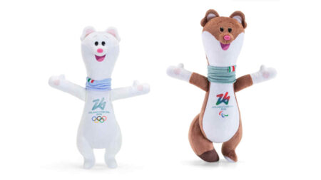 Tina e Milo - mascotte delle Olimpiadi di Milano Cortina 2026