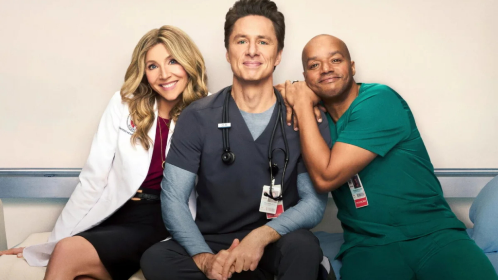 Una scena di Scrubs 2026 (fonte: Disney+)