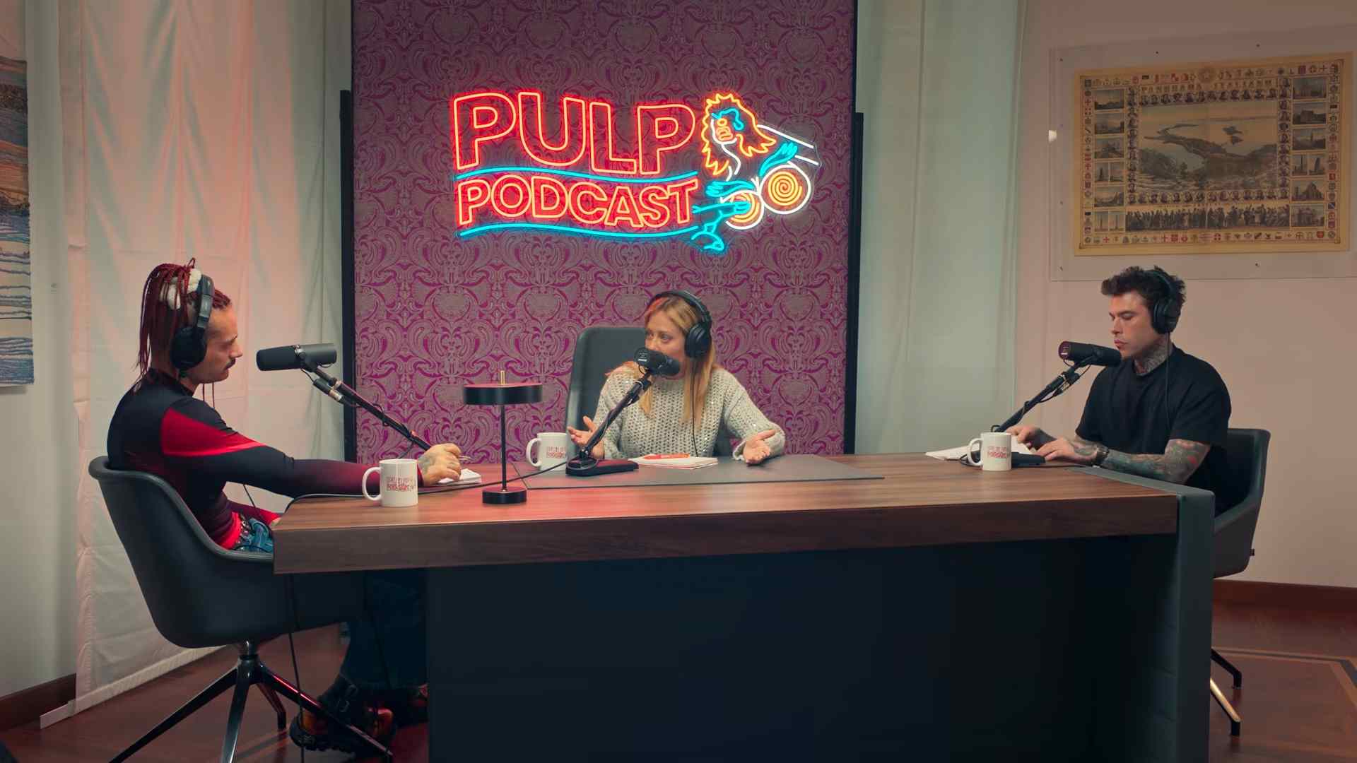 Fedez e Marra con Giorgia Meloni - Youtube