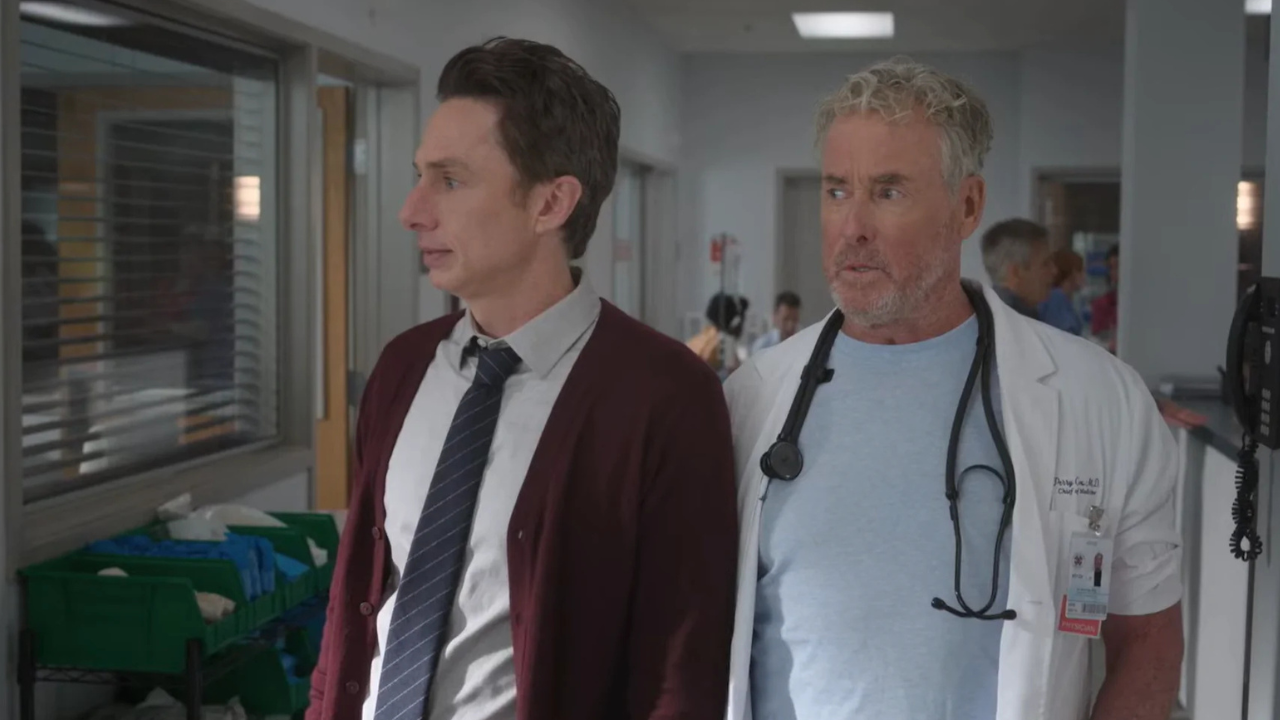 Una scena di Scrubs 2026 (fonte: Disney+)