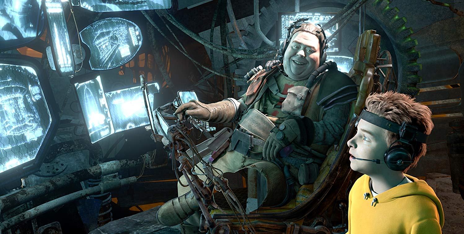 Una scena di Mars Needs Moms.