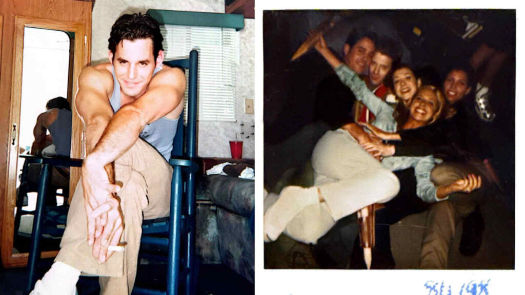 Nicholas Brendon e il cast di Buffy