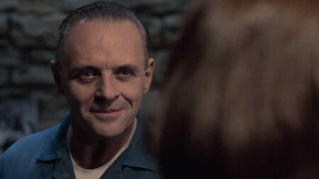 Anthony Hopkins ne Il silenzio degli innocenti