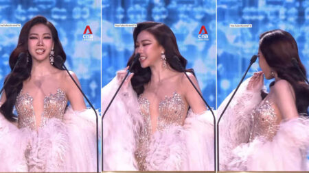 Momento imbarazzante a Miss Thailandia: perde le faccette dentali sul palco ma quello che fa dopo sorprende (VIDEO) Concorrente di Miss Thailandia si staccano le faccette dentali