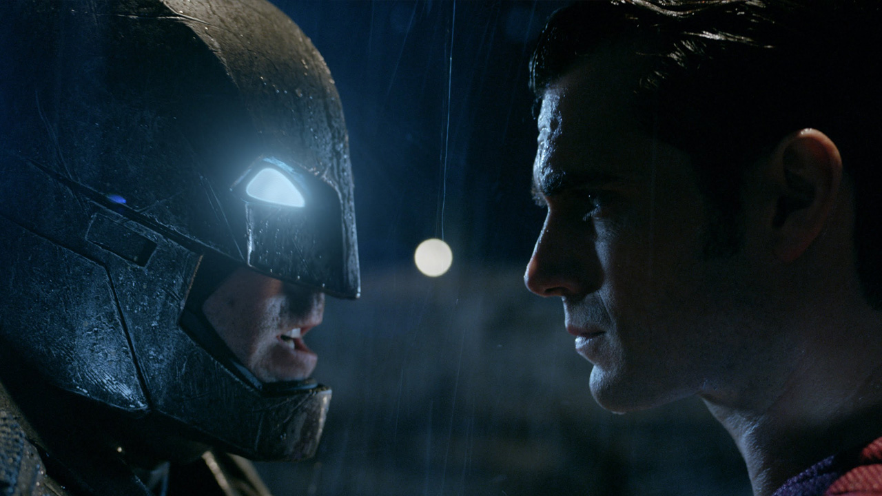 Una scena di Batman v Superman: Dawn of Justice