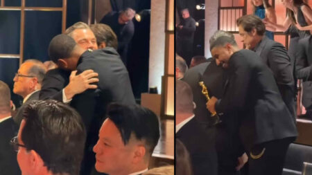 L’abbraccio tra Michael B. Jordan, DiCaprio e Del Toro agli Oscar 2026 che ha fatto impazzire i social (VIDEO) Michael B. Jordan, Leonardo DiCaprio e Benicio Del Toro agli Oscar 2026