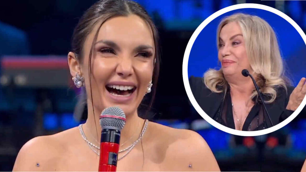 Elettra Lamborghini e Simona Izzo a Canzonissima