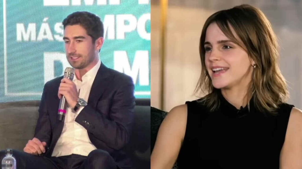 Emma Watson bacia un miliardario messicano all’aeroporto: chi è Gonzalo Hevia Baillères (FOTO) Emma Watson e Gonzalo Hevia Bailleres