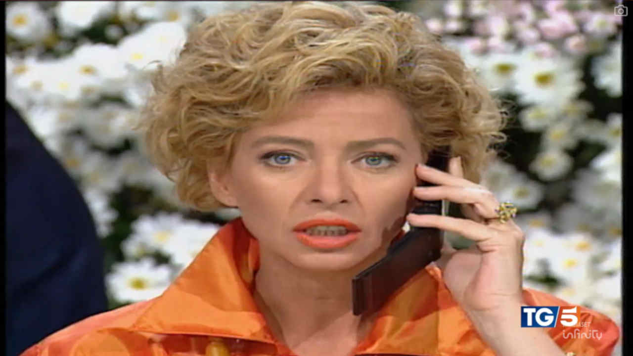 Enrica Bonaccorti nei primi anni '90