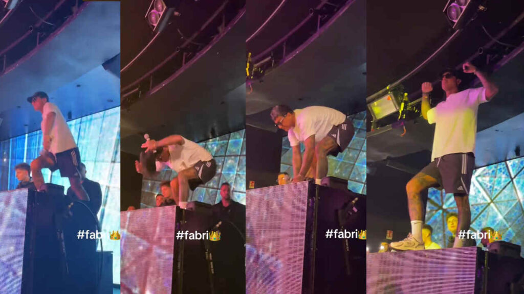 Fabrizio Corona batte la testa in discoteca