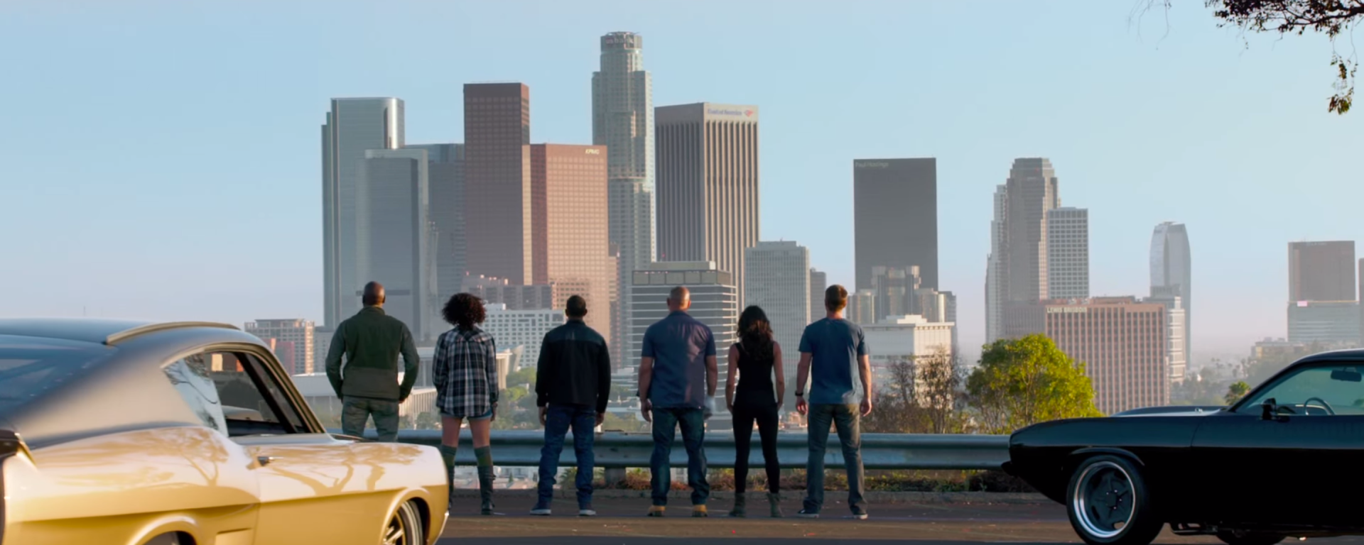 Una scena di Furious 7 (2015)