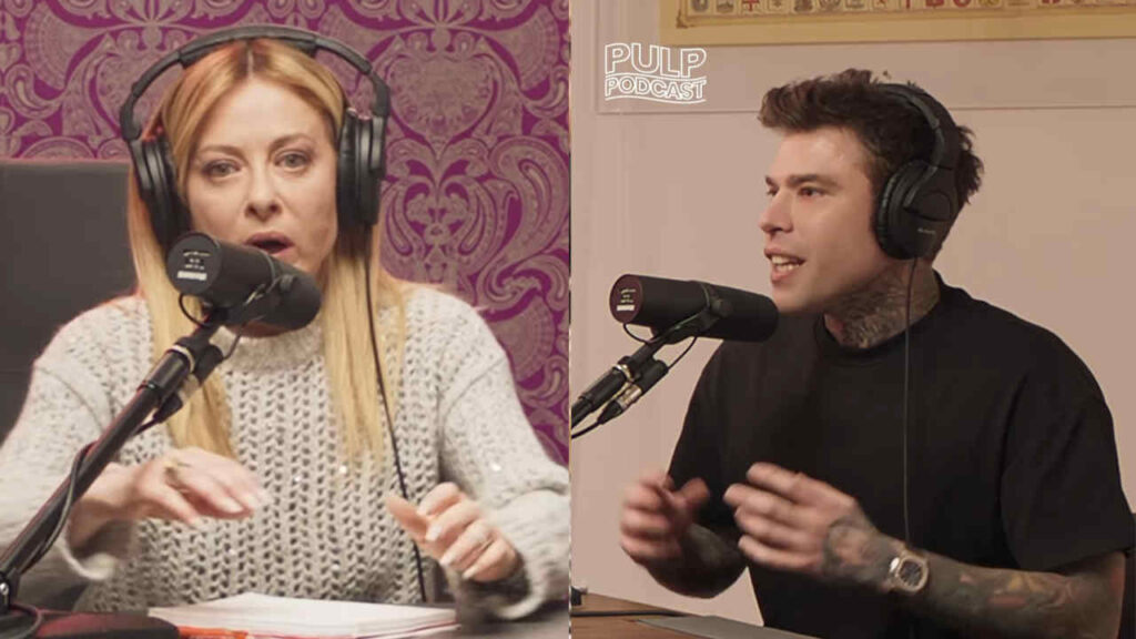 Meloni da Fedez e Mr Marra: la strategia per parlare ai giovani e spingere il Sì Giorgia Meloni - Fedez
