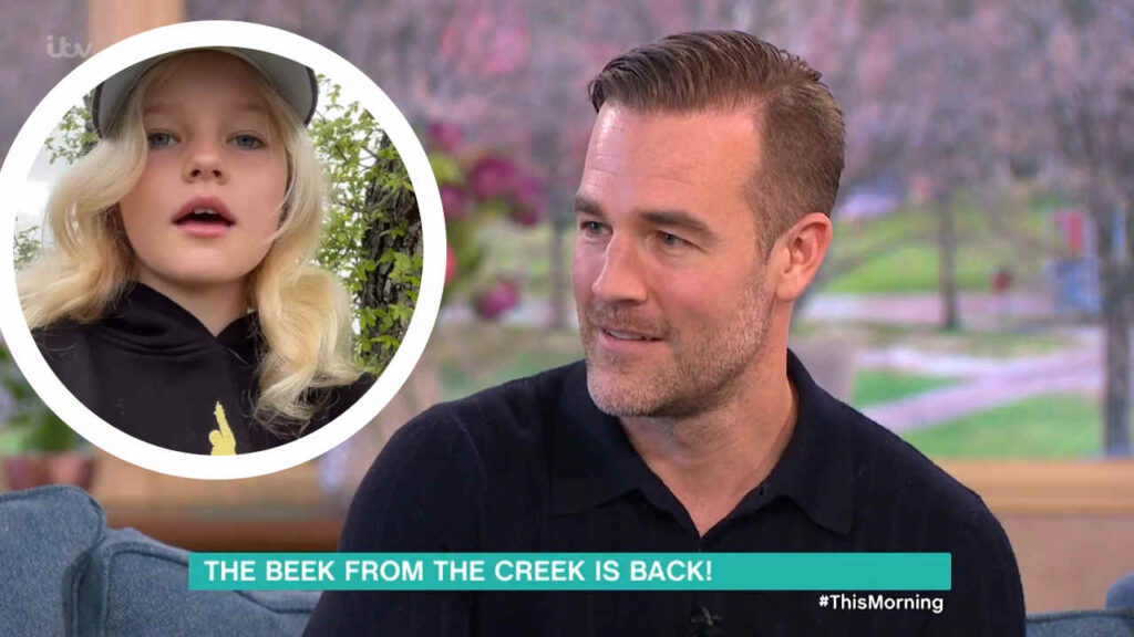 James Van Der Beek e sua figlia Emilia