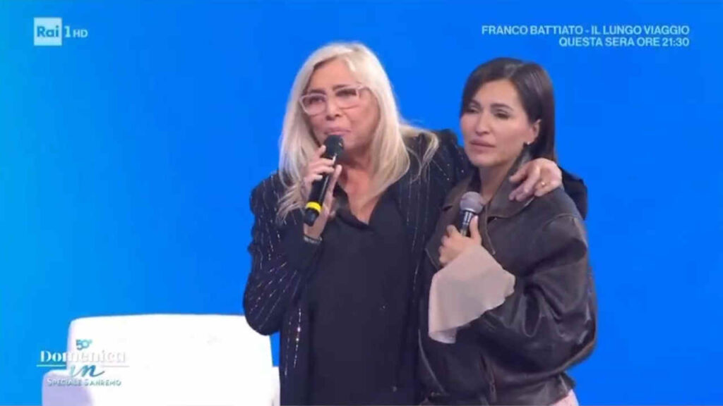 Mara Venier e Serena Brancale a Sanremo 2026