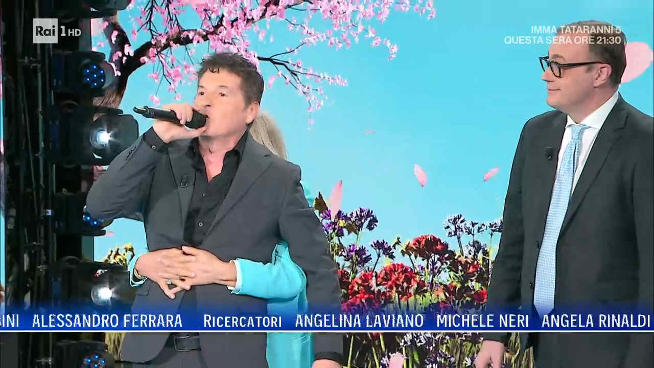 Mara Venier, Teo Mammucari e Tommaso Cerno a Domenica In