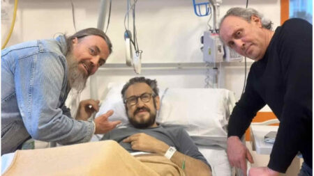 Marco Giallini in ospedale, dopo l'incidente in Val D'Aosta