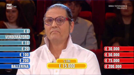 Mauro concorrente toscano ad Affari Tuoi