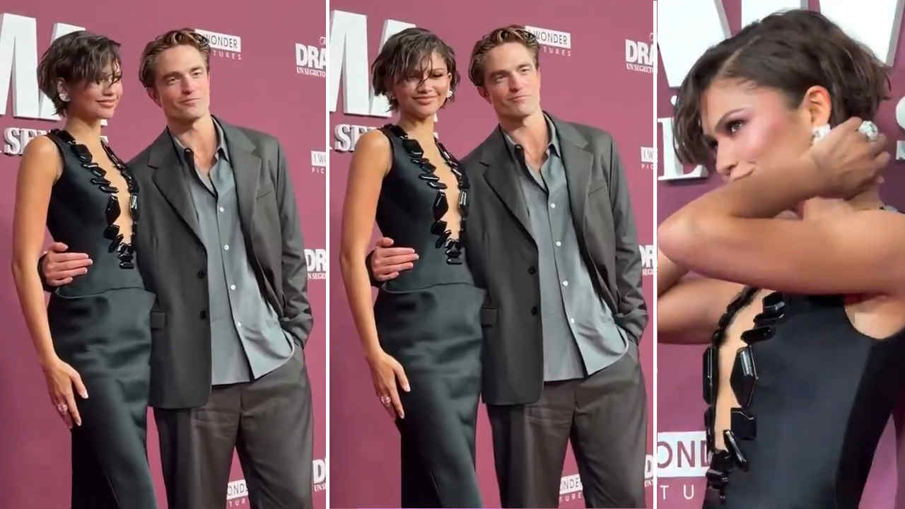 Robert Pattinson e Zendaya a Roma
