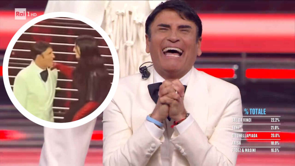 Sal Da Vinci fuorionda a Sanremo 2026