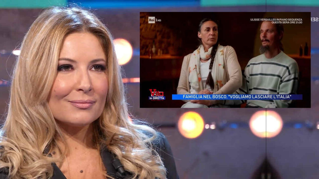 Selvaggia Lucarelli e la famiglia nel bosco