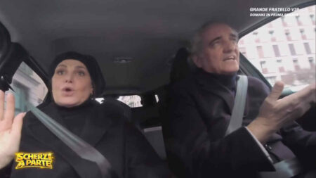 Simona Ventura e Giovanni Terzi